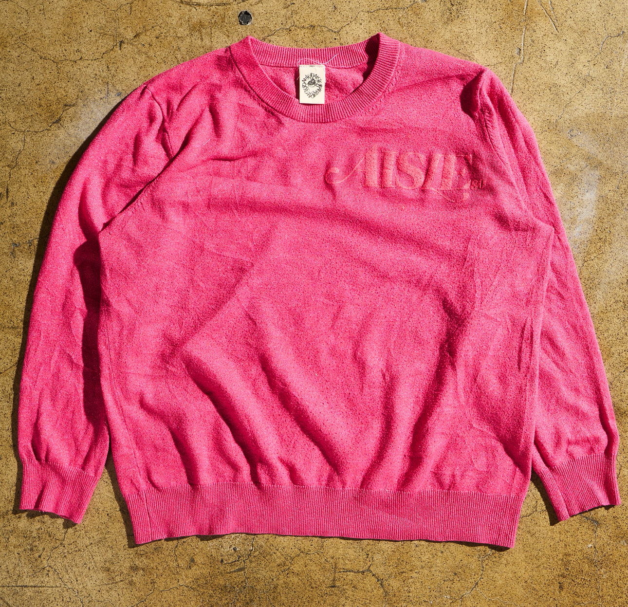 RED CREW GEAR CREWNECK